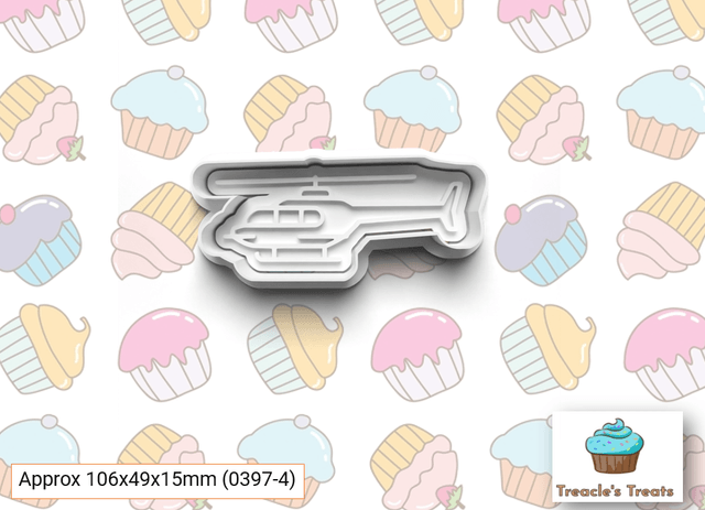 Military Vehicles Fondant/cookie stamps with cutters
