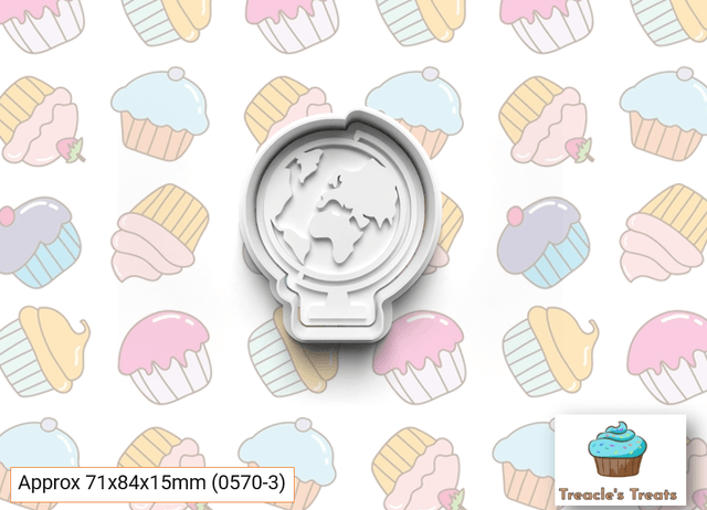 Reading Theme Fondant/cookie stamps with cutters