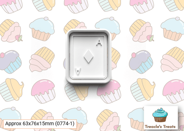 Ace Cards Fondant/cookie stamps with cutters 