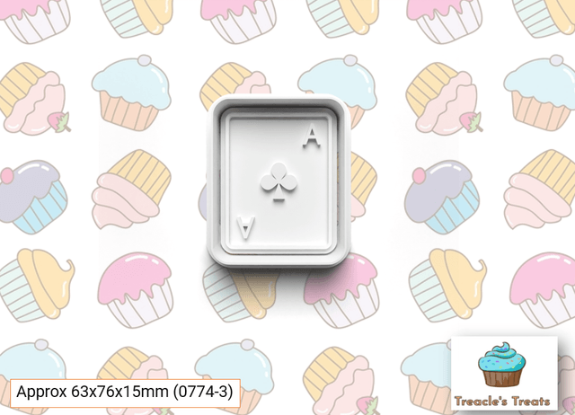 Ace Cards Fondant/cookie stamps with cutters 