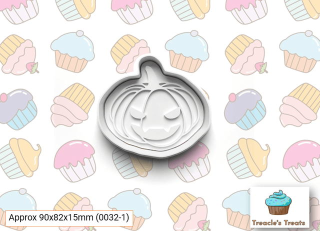 Halloween Pumpkins Fondant/cookie stamp
