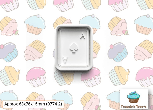 Ace Cards Fondant/cookie stamps with cutters 