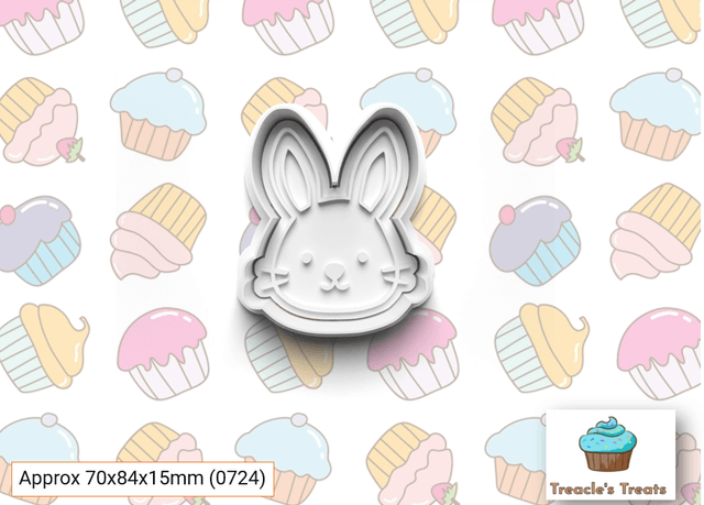 Animal Heads Theme Fondant/cookie stamps with cutters