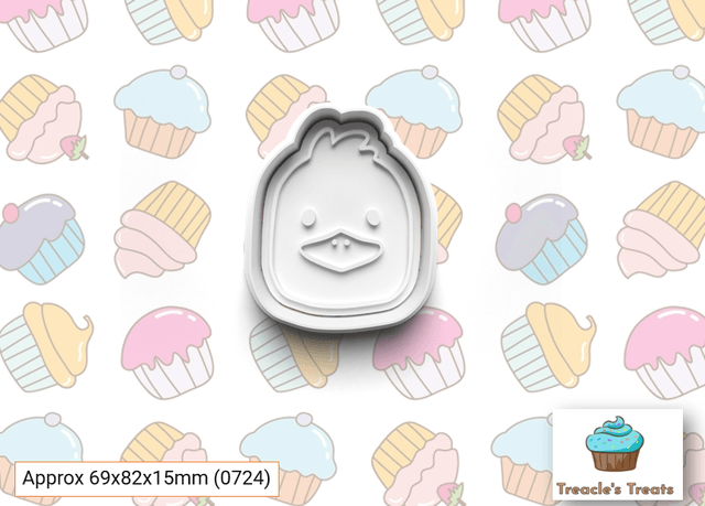 Animal Heads Theme Fondant/cookie stamps with cutters