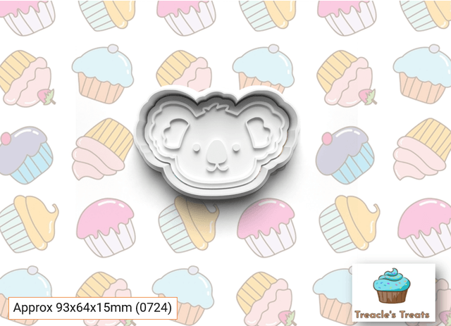 Animal Heads Theme Fondant/cookie stamps with cutters
