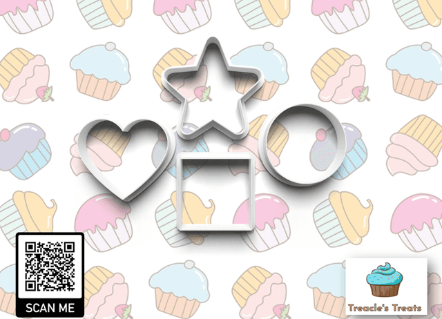 Basic shape fondant/cookie cutters