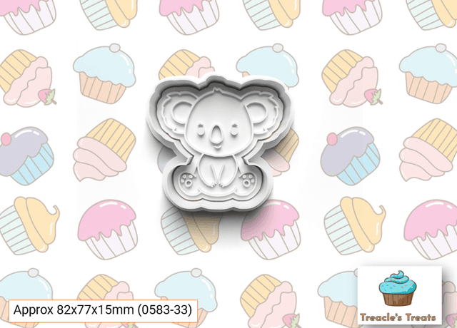 Koala Fondant/cookie stamp with cutter 